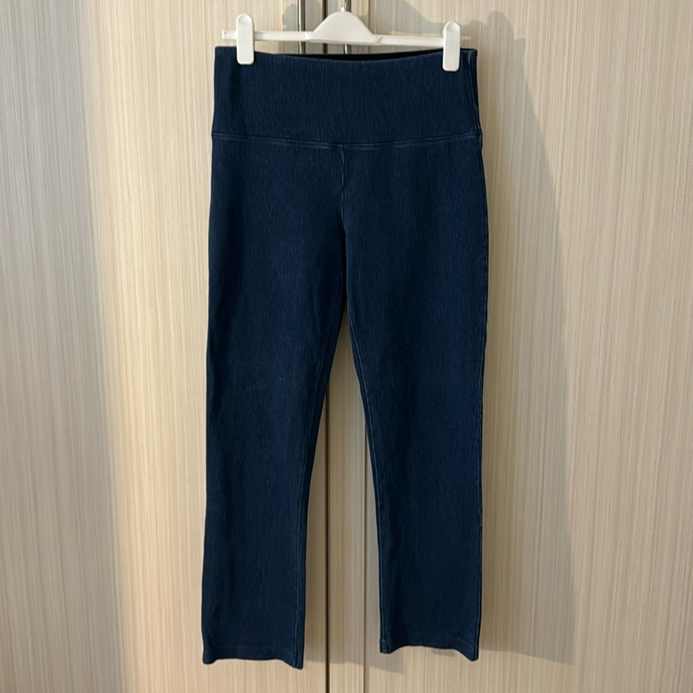 Lysse Blue Denim Leggings size Large